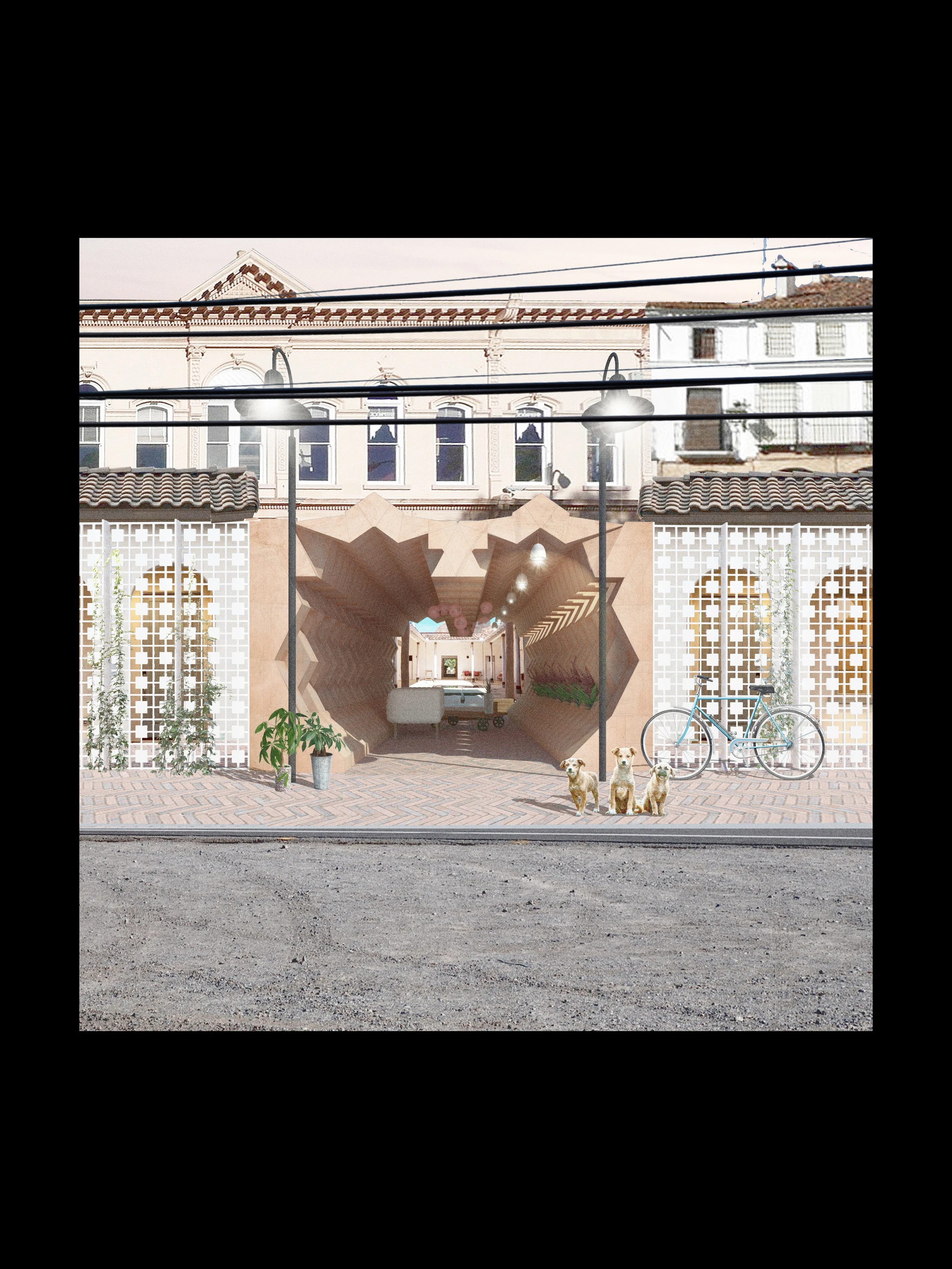 Street Grotto: grot·to /'grädō/