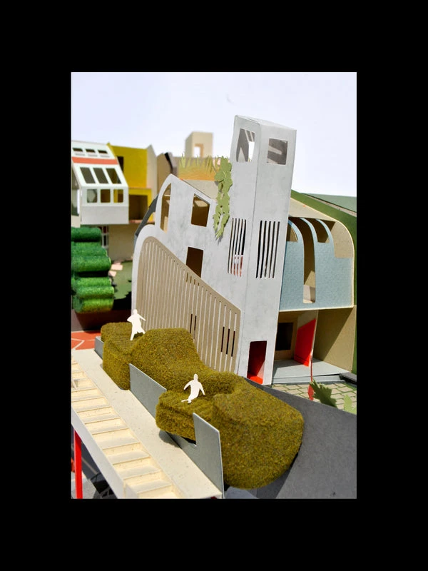 The Suburban Semi-detached Flats, The Allotment Art Gallery, The Back Gardens and The Inhabited Hedgerows