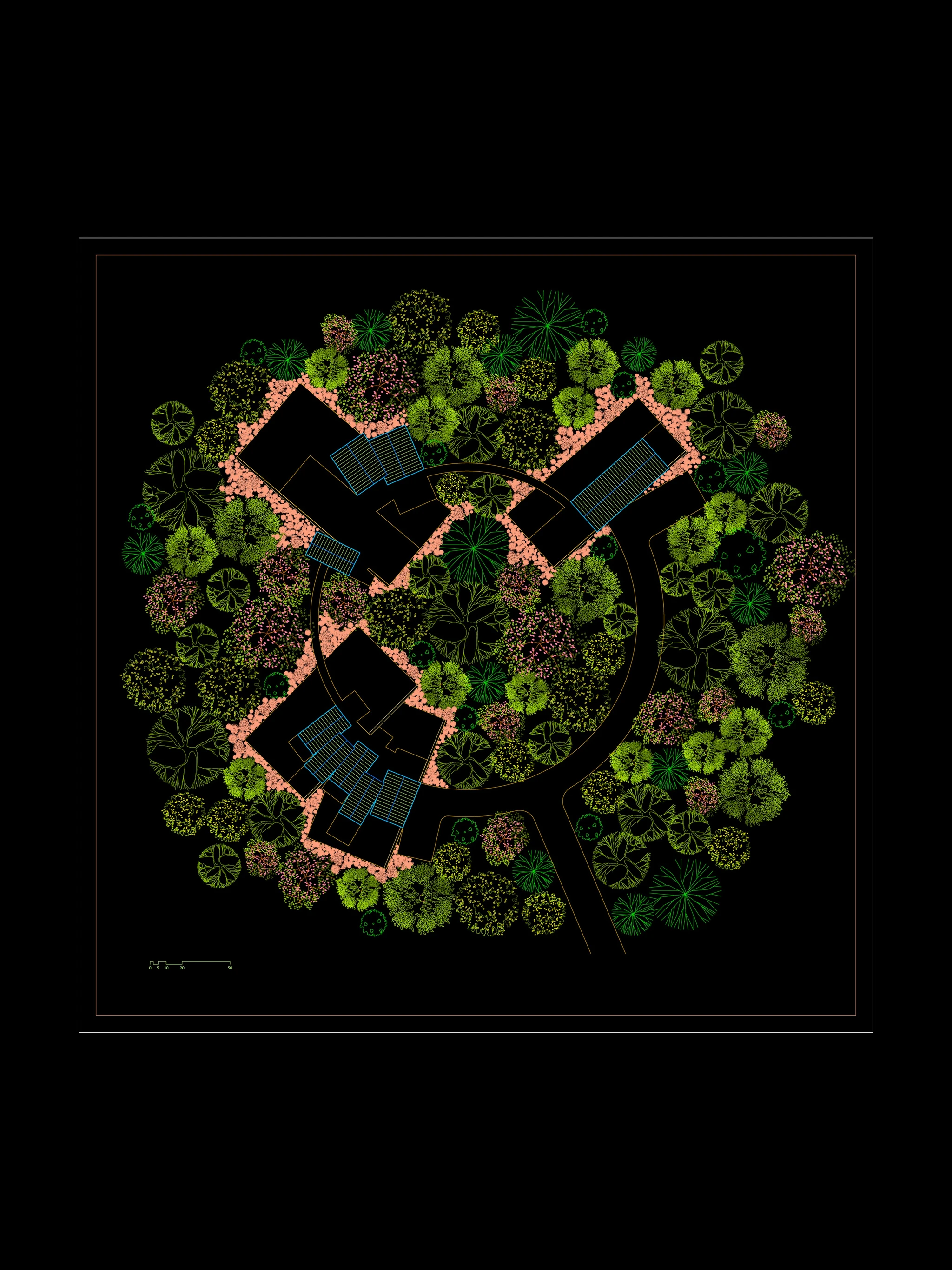 Houses in the Woods