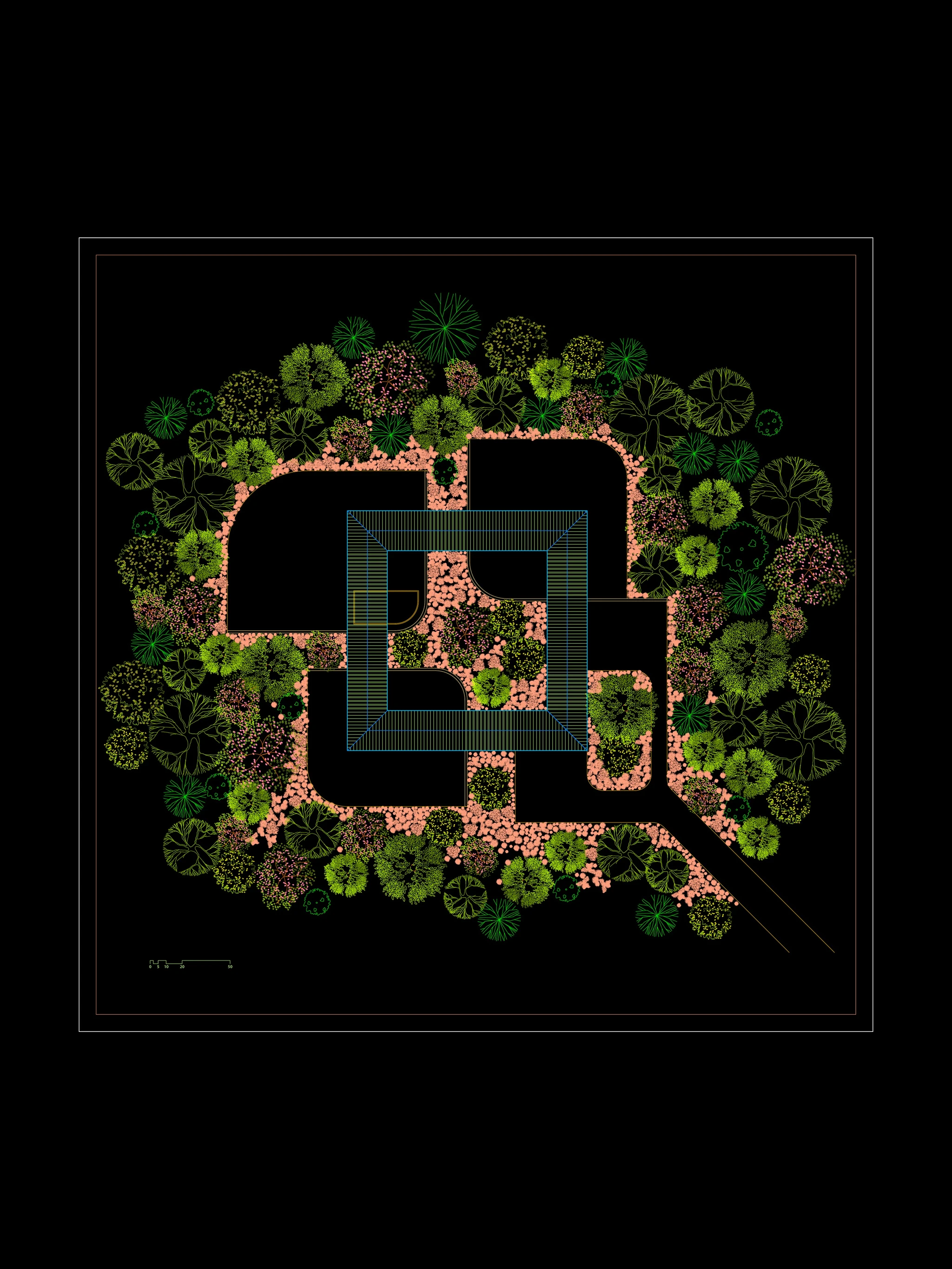 Houses in the Woods